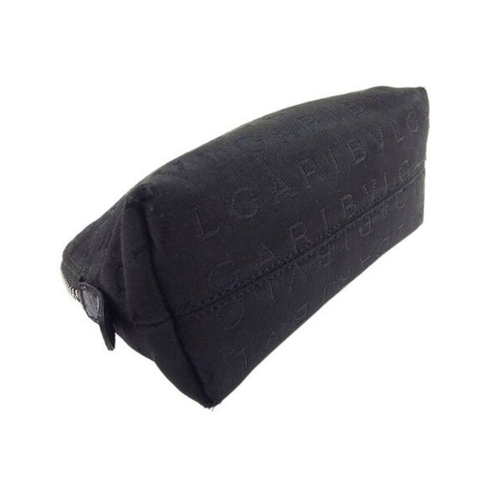 BVLGARI Pouch Logomania Canvas Authentic Used - Picture 5 of 9